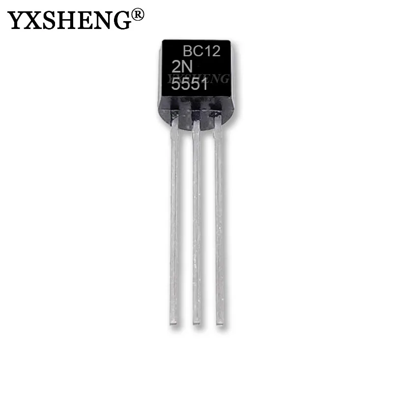 100PCS 2N5551 2N5401 TO-92 Triode Transistor bjt transistor transistors kit
