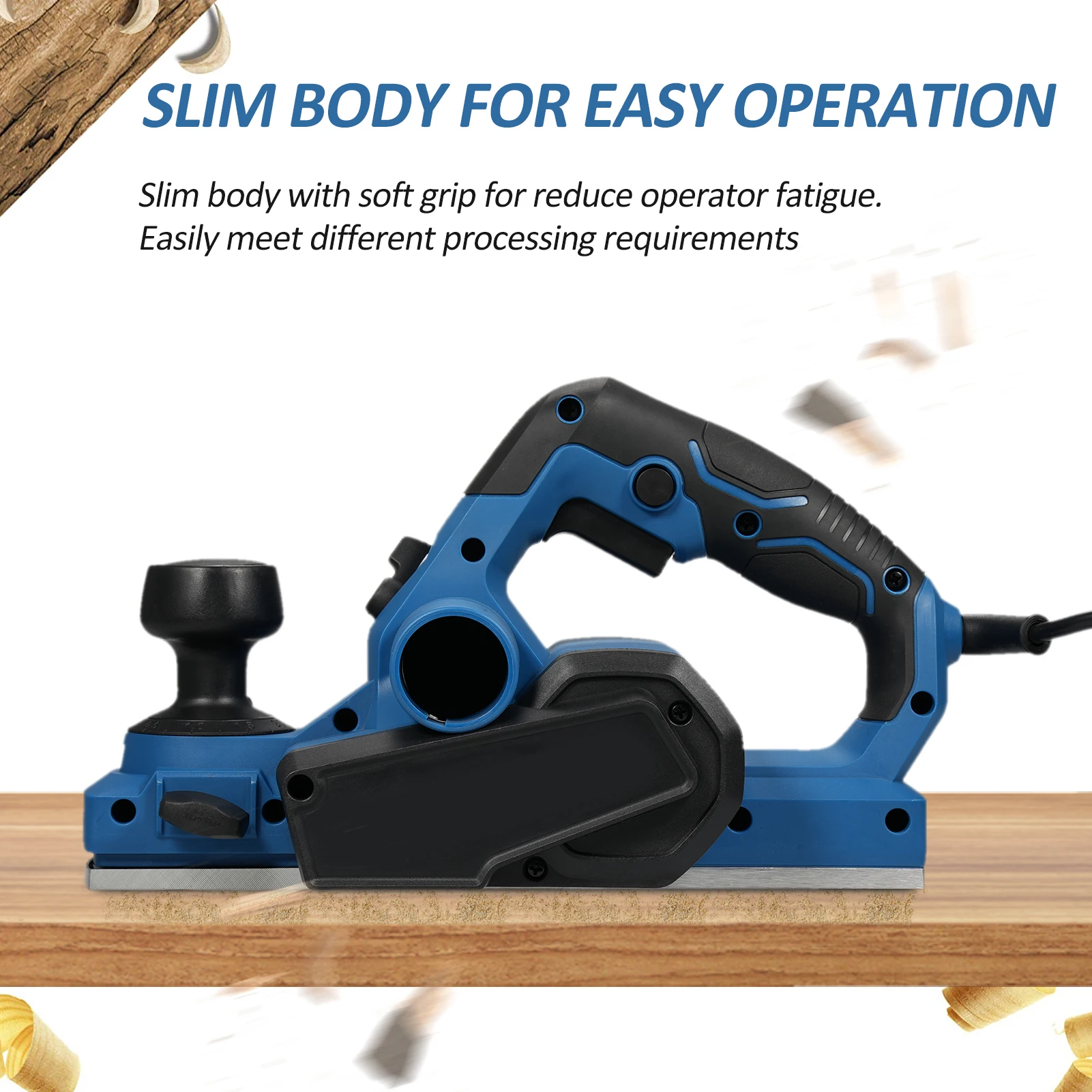 Electric Planer 10W 17000 Rpm Carpenter Planer Household Tools Multifunctional Electric Planer Carpenter's Electric Planer 3