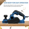 Electric Planer 10W 17000 Rpm Carpenter Planer Household Tools Multifunctional Electric Planer Carpenter's Electric Planer 3