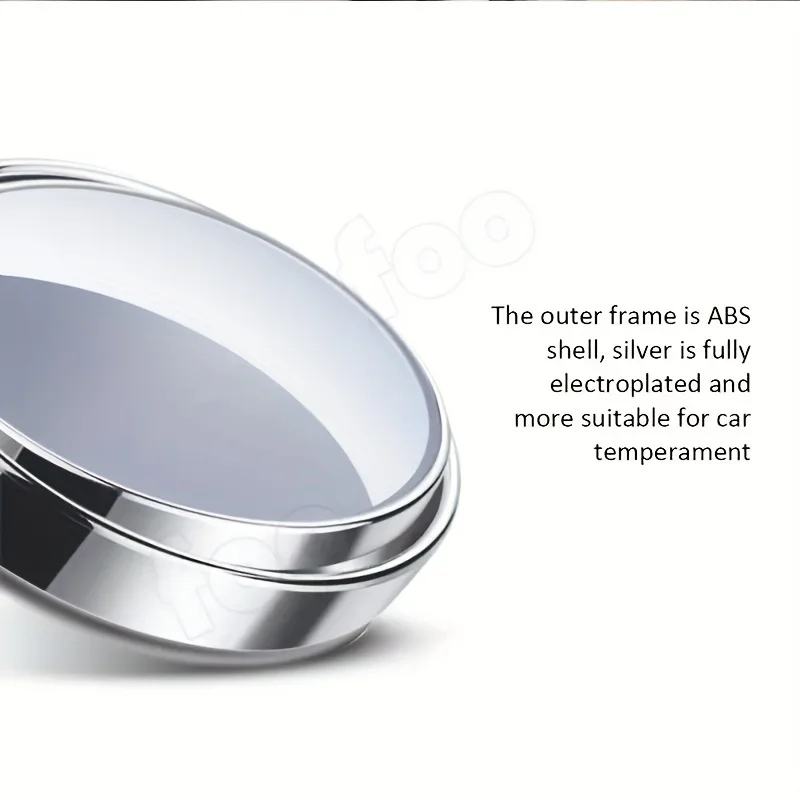 2pcs Car Blind Spot Mirror Rearview Mirror Rain Multifunctional 2-in-1 Rain Covering Expanding View Safety Driv For Rainy Days