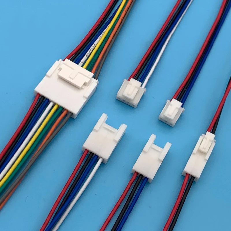 

10pcs 15cm HY2.0 26AWG 2P 3P 4P-12P Air Docking Connector Male Female Plug Receptacle Housing Crimp Cable Terminal Wire Assembly