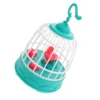 Bird Cage Toy Voice Control Audio-activated Birds Talking Parrot Kid Toys Simulation Whistling Plastic Child Parakeet 1