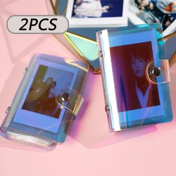 Vibrant Laser Polaroid Keepsake Album - Portable Memory Collector (2PCS)