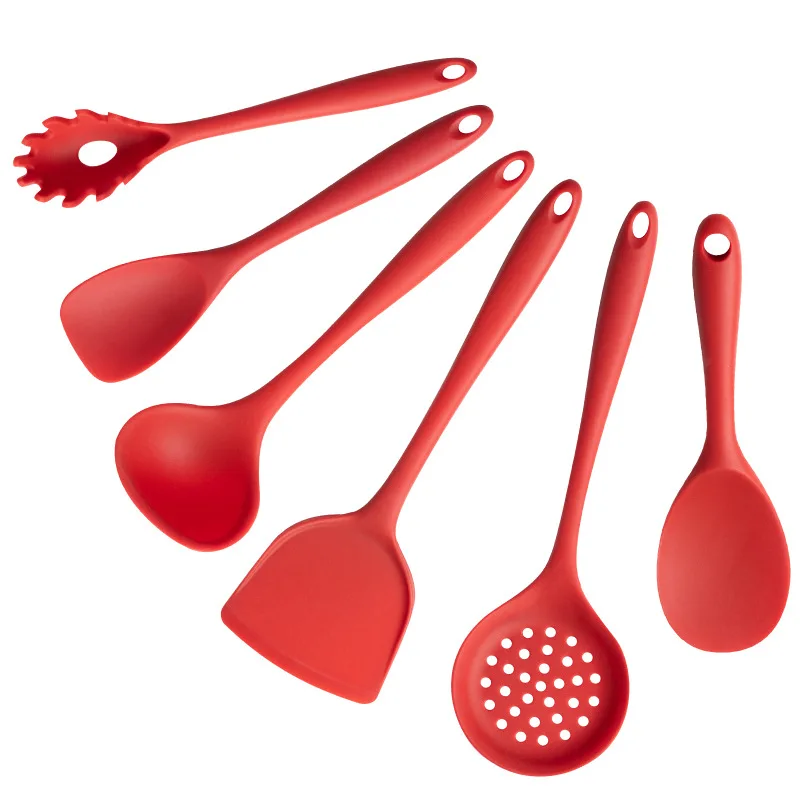 Food Grade Silicone Spatula Soup Spoon Shovel Cooking Set Kitchen Accessories for kitchen utensils