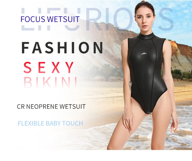 Share 100% CR super stretch diving neoprene rubber Custom Design neoprene Smooth skin OW wetsuit