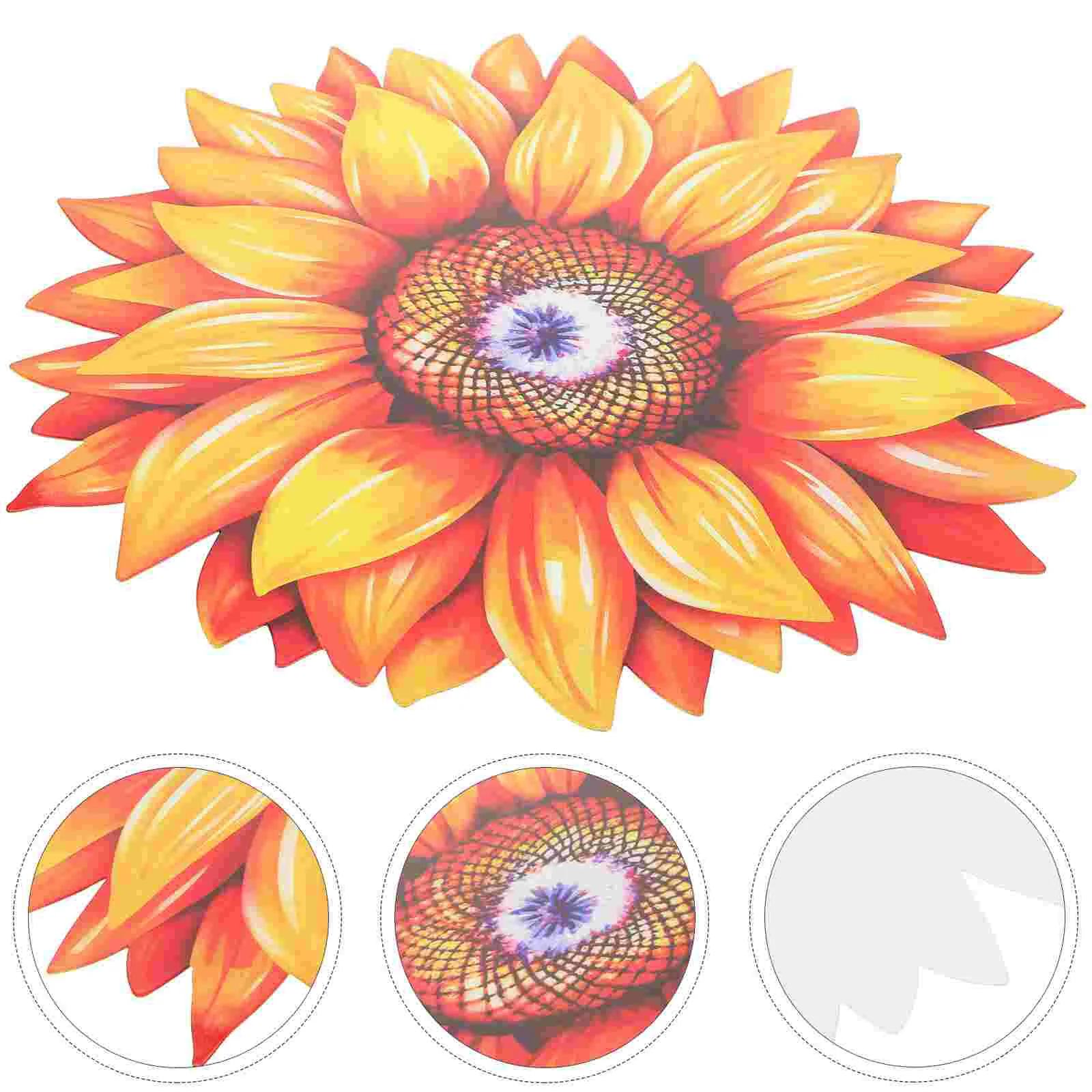 

Outdoor Wall Art Decoration Sunflower Art Wall Pendant for Living Room Bedroom