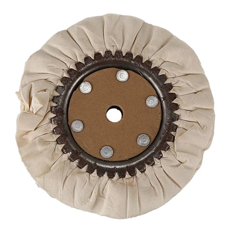 

8 Inch Round Cotton Airway Polishing Polishing Pad Wheel Tool Attachment Metal Polisher Abrasive Polishing Tools Easy Install