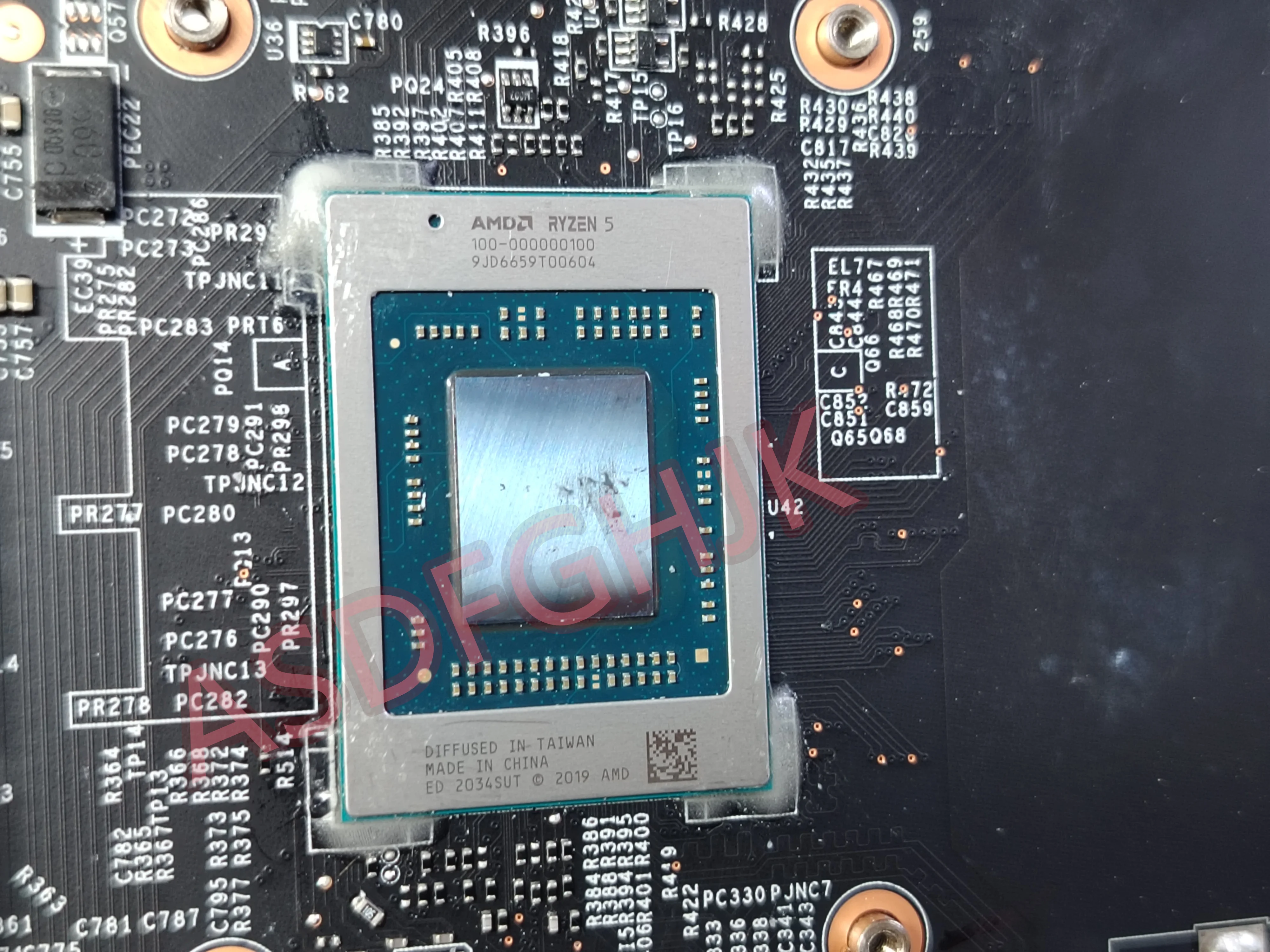 Рисунок 4 - MS-16UK1 MSI ALPHA 15 A4DEK материнская