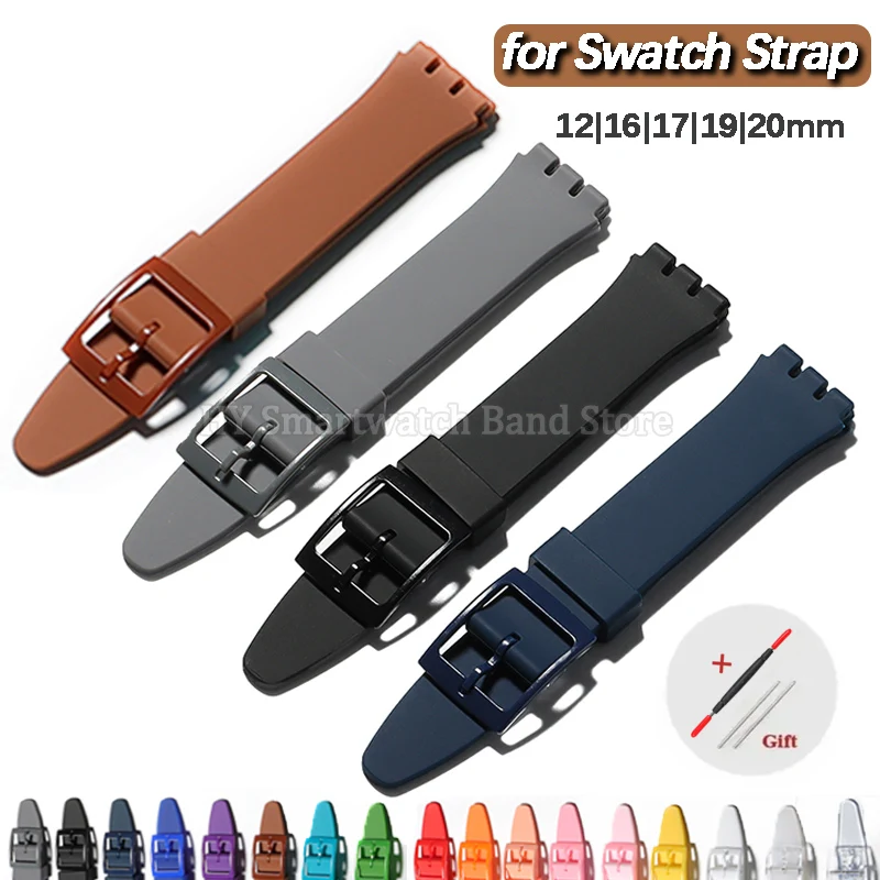 Colorful Silicone Watch Strap - Versatile Rubber Wristband