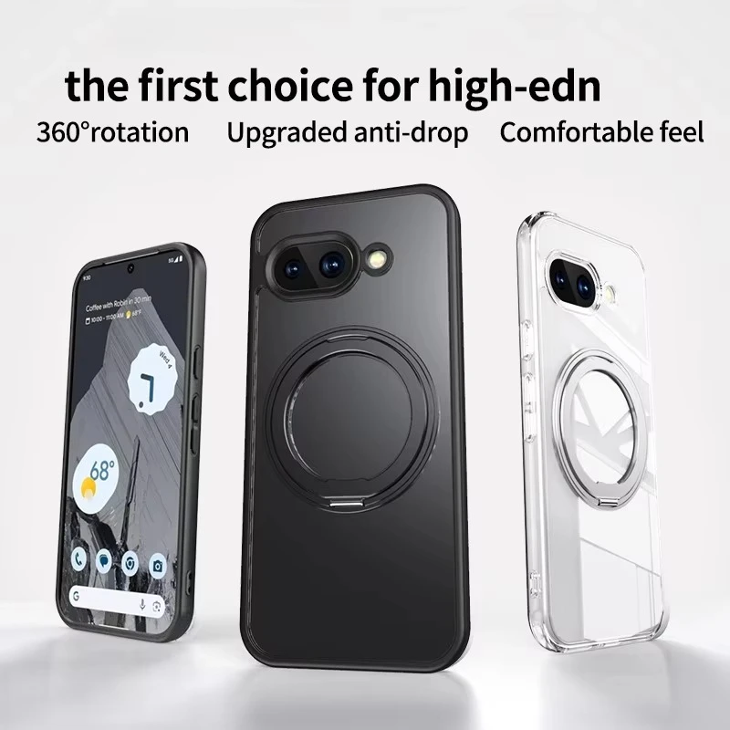 Magnetic 360° Rotating Stand Shockproof Phone Case with Holder