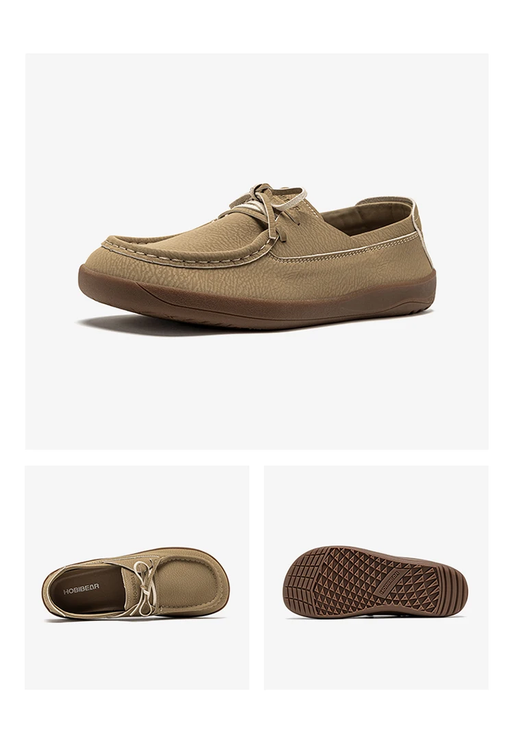 HOBIBEAR Barfuß-Loafer für Damen, zum Hineinschlüpfen, für breite Füße, verstellbare Zero-Drop-Schuhe mit runder Zehenpartie – Detail 4