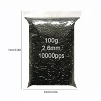 10000pcs/bag 2.6mm Mini Fuse Beads 3D Pixel Puzzle Toy Ironing Beads Melting Beads For Children Toy Handmade DIY Crafts Decors 2