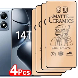 4PCS Matte Ceramic Full Cover Screen Protectors - Protective Film Collection for 4 Pieces (For Mi 12T  12T Pro)