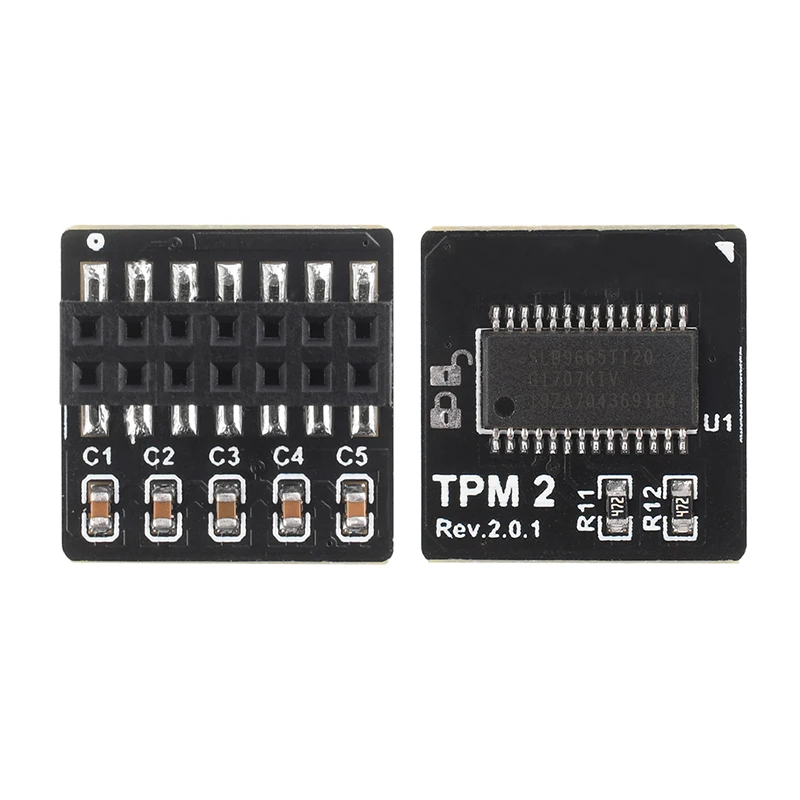 Módulo TPM 2.0 De 14 Pines - Para Windows 11 Y Placas Base ASUS, Procesador Criptográfico Seguro