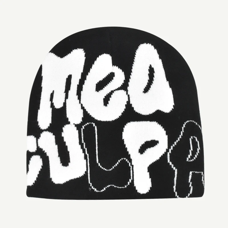 Bonnets chauds y2k chapeaux hip-hop extensibles MEA Culpa bonnets chapeau  avec strass pour femmes hommes – les meilleurs produits dans la boutique en  ligne Joom Geek