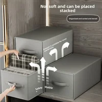 Storage and Organizing Box, Wardrobe Storage Drawer, Multi-purpose Storage Box for Clothes and Pants, Clothing Storage Cabinet 2