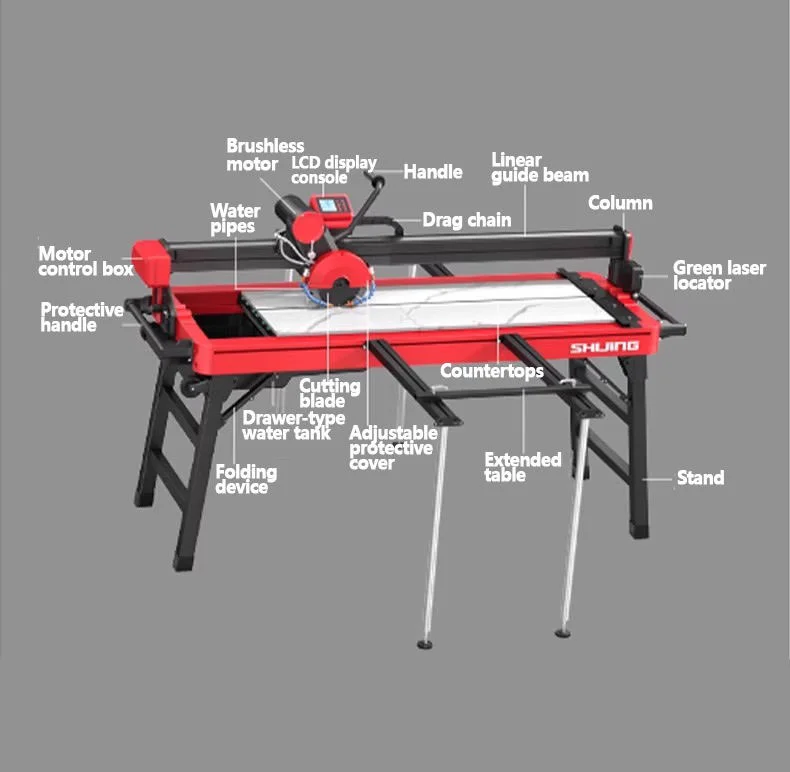 SHIJING 9201A-1200 Multi Functional Fully Automatic Desktop Tile