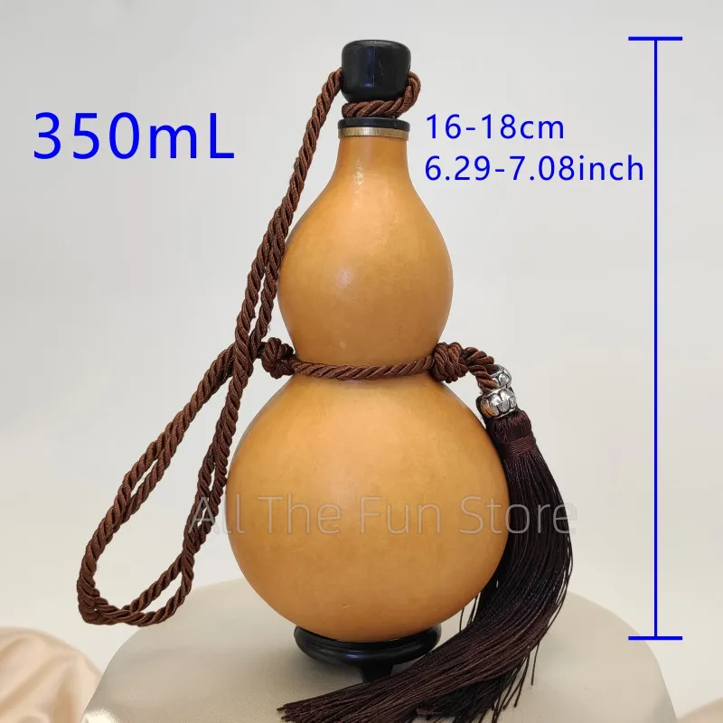 miniature figurine Natural Gourd Water Bottle for Cosplay Hulu Hulou Calabash Home Table Decor Chinese Pumpkin for Drinks Holder Ornament miniature figurine Figurines & Miniatures