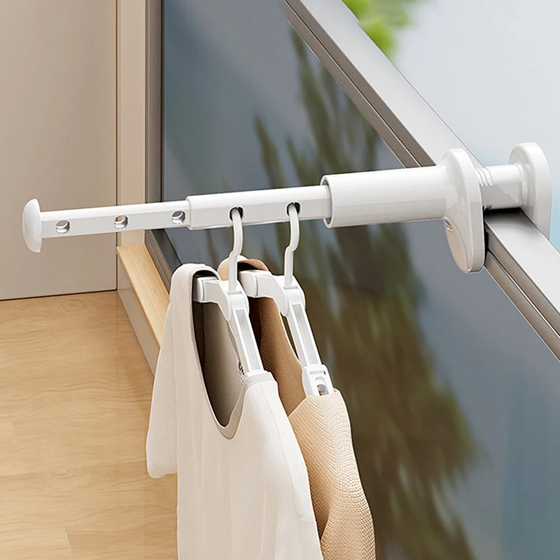 Window Frame Clothes Hanger Portable Hanging Drying Rack Indoor Window Drying Rack Home Hanging Rack For Clothes