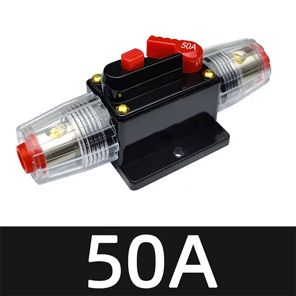 20-300 Ampere Auto-Audiosystem Manuell Rücksetzbare Wasserdichte Marine-Sicherung 12V-48V DC Wasserdichter Schutzschalter – Detail 21