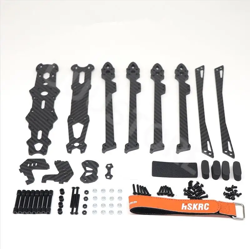 S9175fcfcead543a4b5fbd07e07ed0bffS UUUSTORE 3K Carbon Fiber Frame MARK4 V2 8inch 367mm 9inch 387mm 10inch 427mm WheelBase RC FPV Freestyle Racing Drone Frame Kit