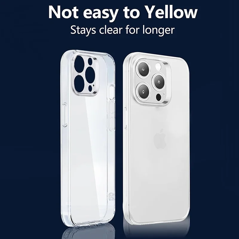 Premium Ultra Thin Transparent Silicone Case - Soft, Luxury Clear Cover