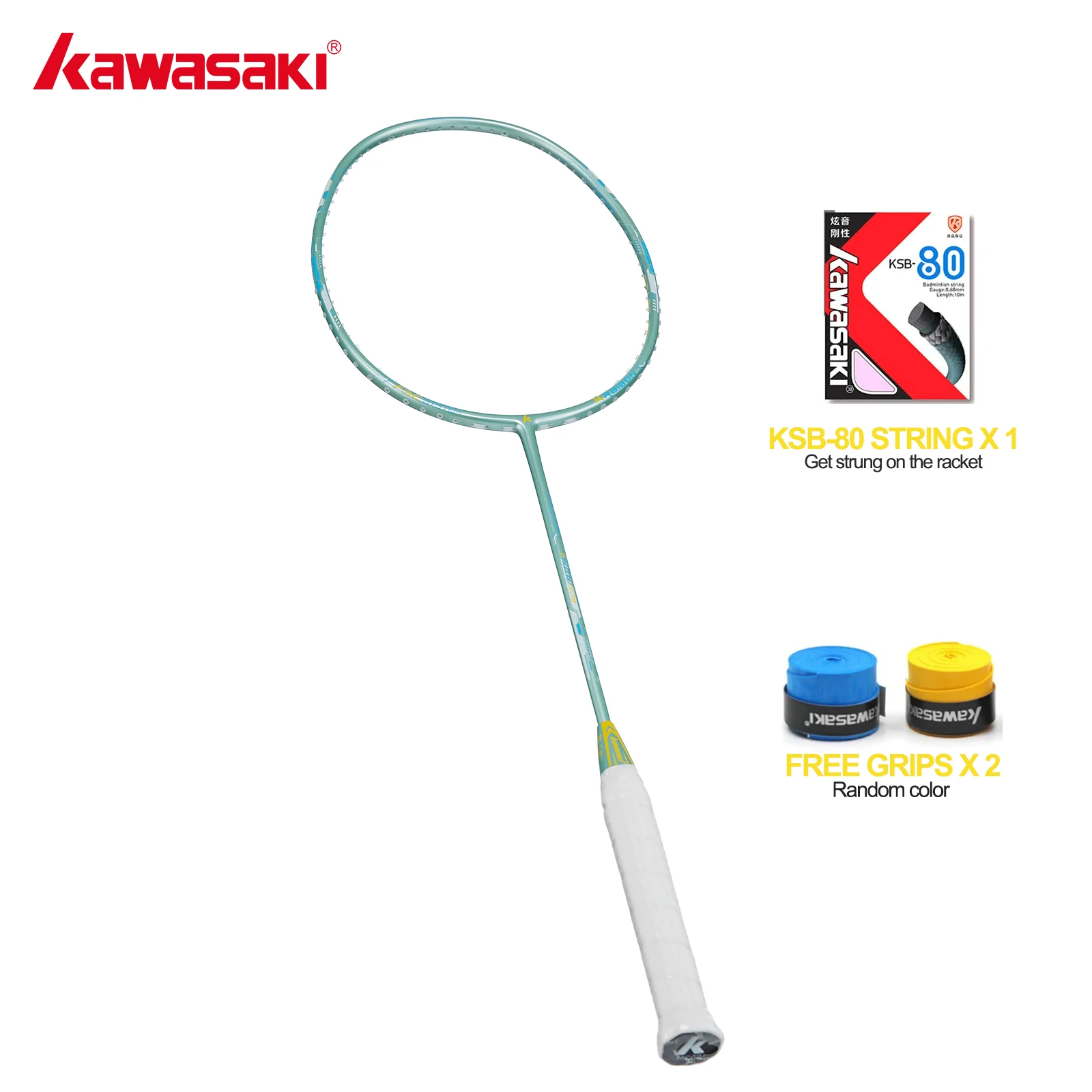 Kawasaki Powerful Offensive Badminton Rackets Power-3570