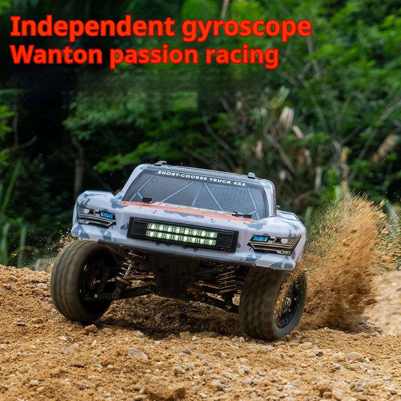 3100A 1/16 4WD 2.4GHZ RC Full Scale Brushless Large Tire Short Truck Off Road Vehicle Model Remote Control Car Adult Boy Toy 3
