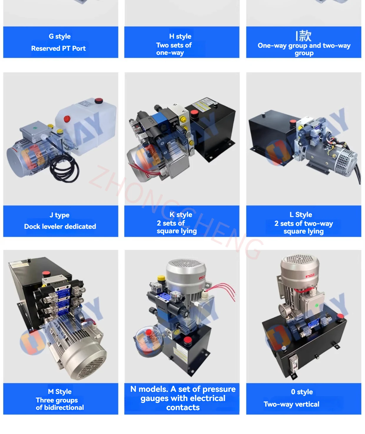 Exchange A Set of Bidirectional Hydraulic Power Units AC380V/220V Hydraulic Stat