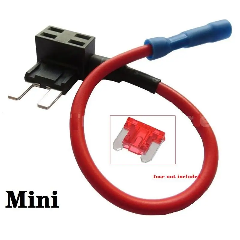 Car Fuse Holder Add-a-circuit TAP Adapter with 10A Micro Mini Standard ATM Blade Fuse 12V fuse box holder,fuse holder