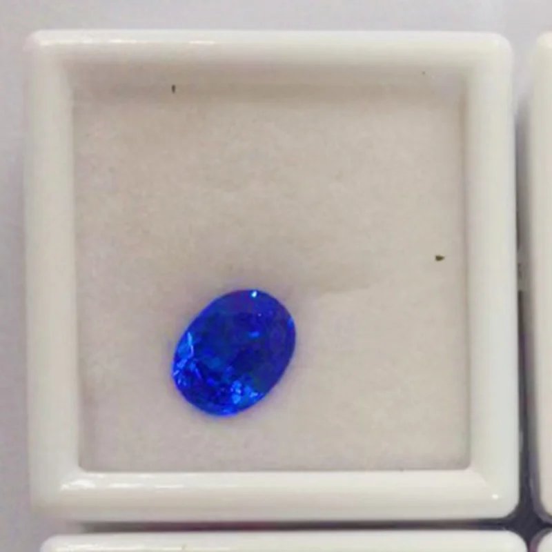 Hochwertige, wunderschöne Kobalt-Spinel-Edelsteine im ovalen Schliff für DIY-Schmuckherstellung, Edelsteinsammlung, Großhandel. – Detail 8