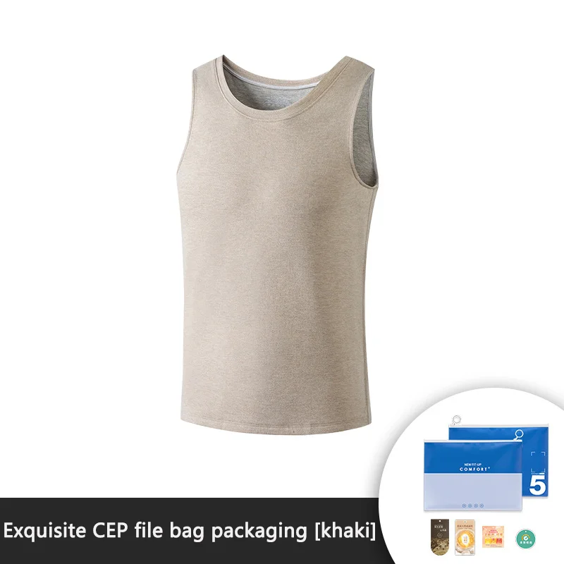 Winter Men's Thermal Underwear Cashmere Warm Comfortable Soft Clothes Thermal Underwear For Men Autumn Winter Thicker Warm Vest 5