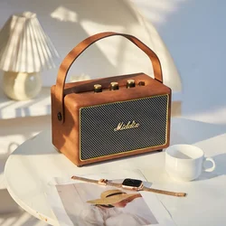 Caixa De Som Audience Bluetooth Speaker Home Theater Portable Outdoor Portable Boombox Wooden Desktop Sound System Subwoofer TWS