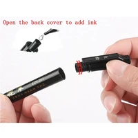 4Pcs/Set Calligraphy Pen Hand Lettering Art Pens Brush Ink Lettering Pens Markers for Writing Drawing Black Ink Pens Art Marker 6