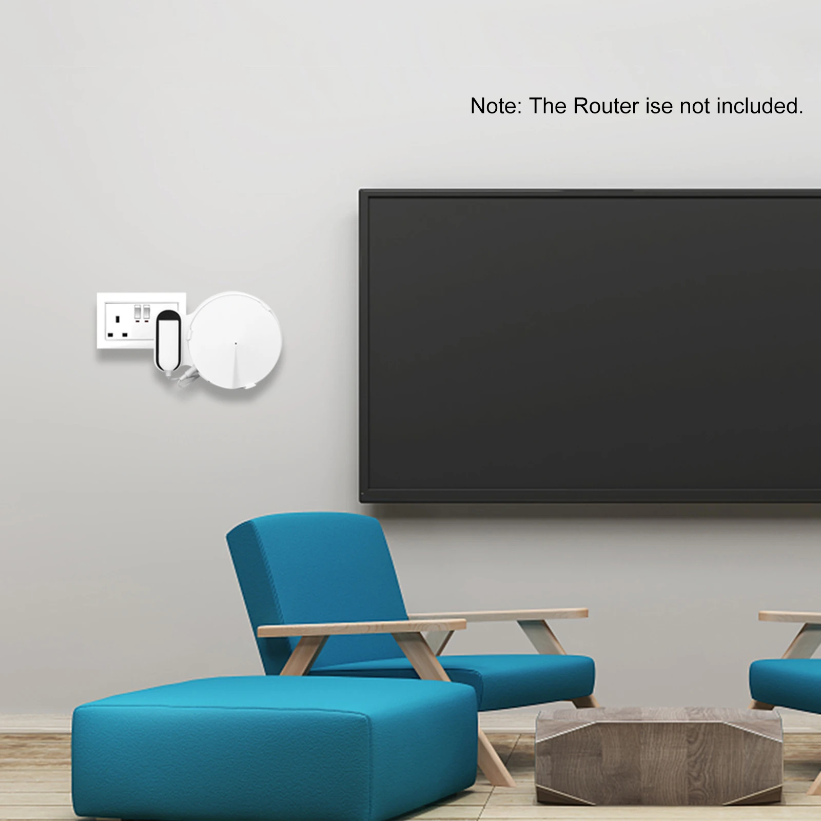 Security Wall Mount Bracket Security Camera Bracket Security Camera Mount Wall Mount for TP-Link Deco M5 Whole Home Mesh WiFi System Sturdy Bracket Holder Space Saving TP-Link Router Holder