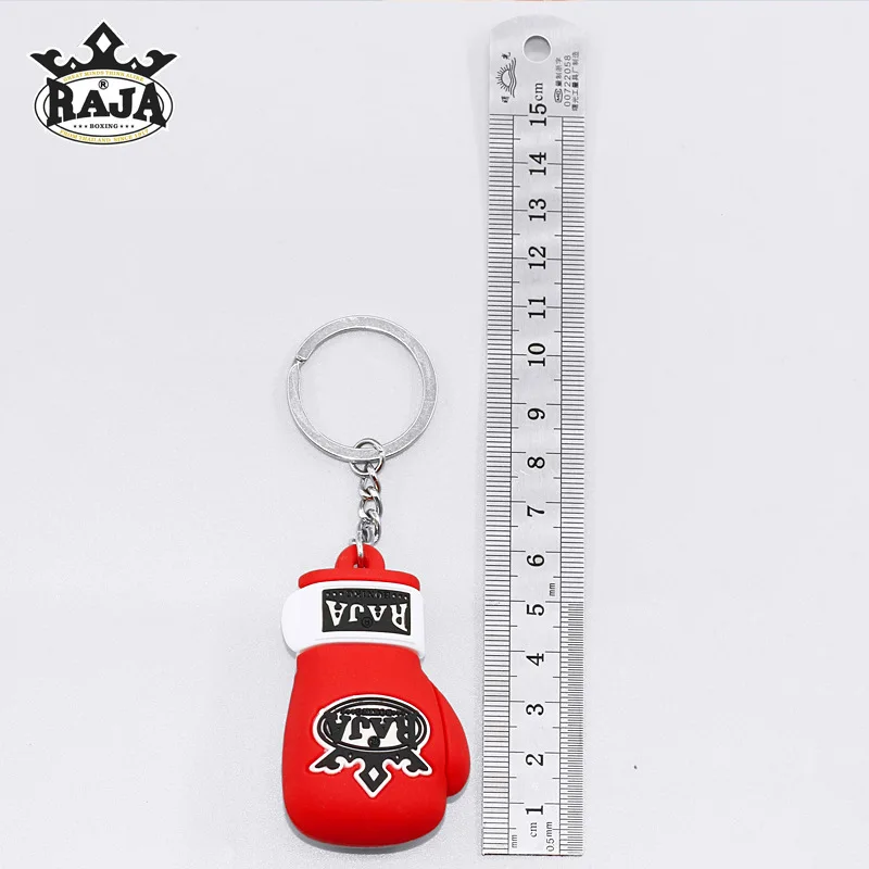 New Boxing Key Chain Bag Mini Cute Creative Decorations for Raja MMA Gifts Souvenir Gift for Boxing Lovers Wholesale Blue Red