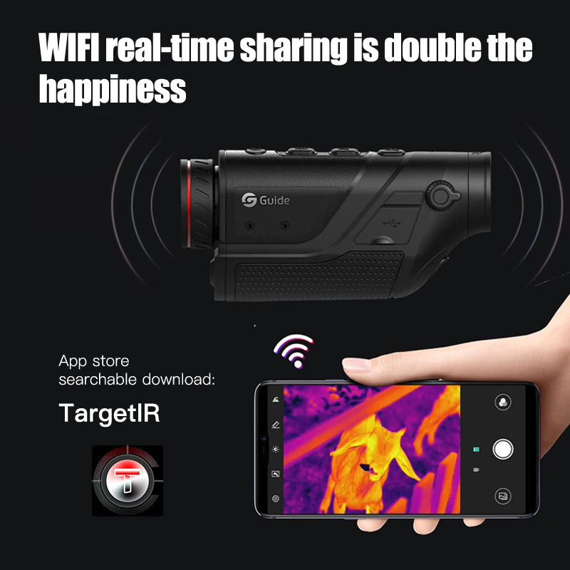 Guide Td210 Outdoor Infrared Thermal Imager For Hunting Imaging