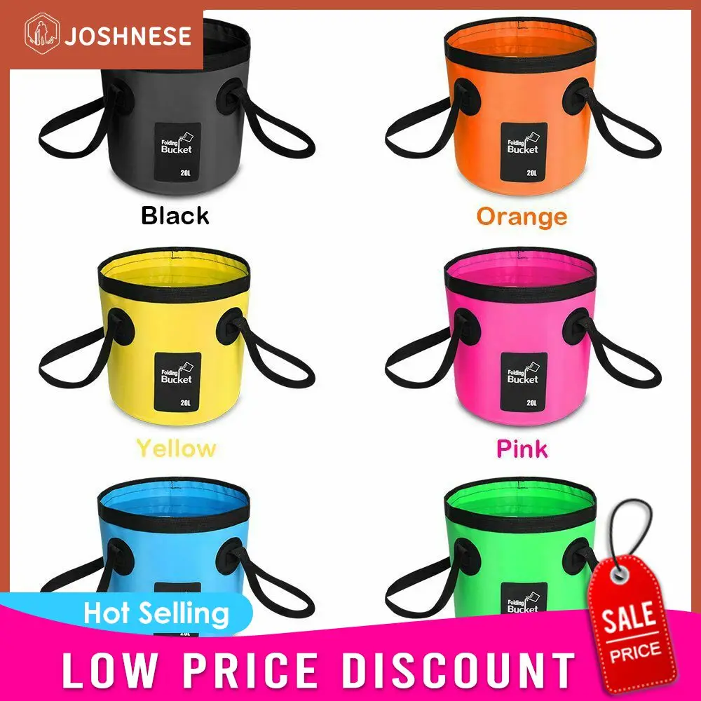 

Складное ведро 500D, водонепроницаемое ведро для рыбалки, портативная складная сумка для хранения, уличная мойка автомобиля, ведро для кемпинга и рыбалки