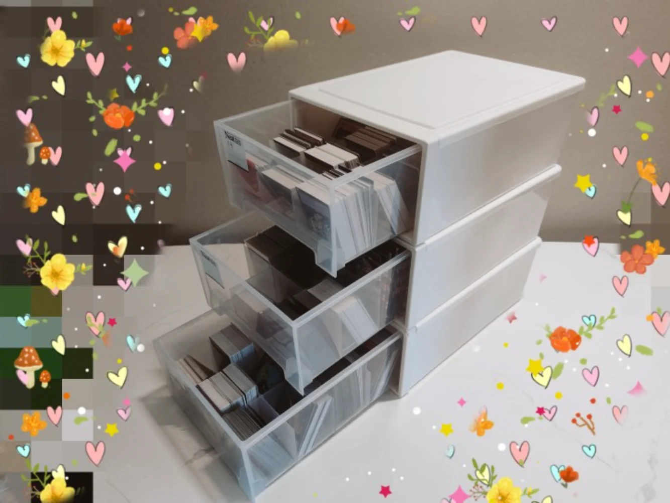 Large Yugioh Magic TCG MTG Board Game Card Storage Box Deck Case Trading Card Holder 3000+ Cards