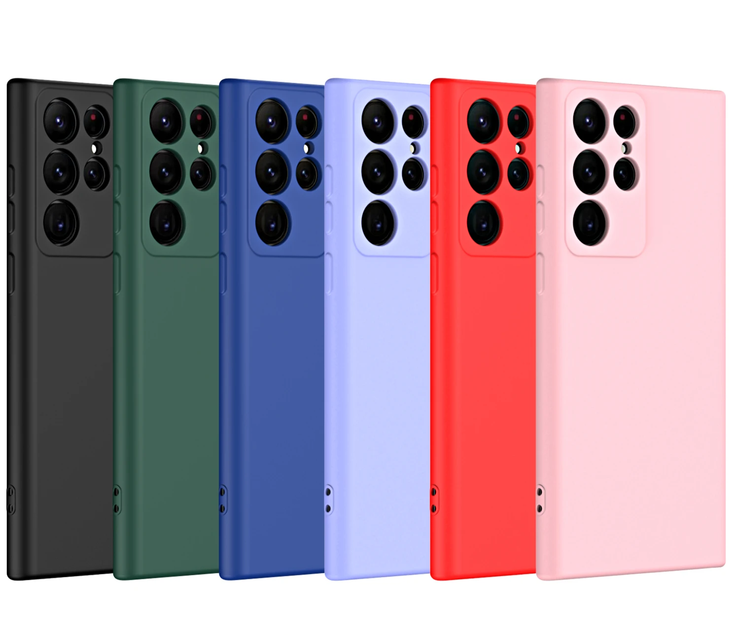 Enhanced Liquid Silicone Phone Case - Premium Protection and Style