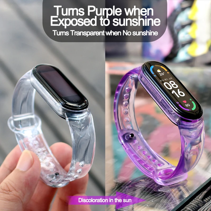 Watch Strap for Xiaomi Mi Band Wristband Silicone