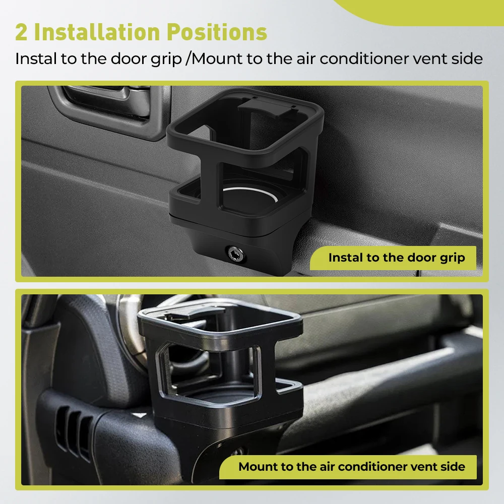 스즈키 짐니 JB74/JB64 2019 2020 2021 2022 2023-2025 자동차 컵홀더 브래킷 홀더 스탠드 정리함 차량용 실내 액세서리