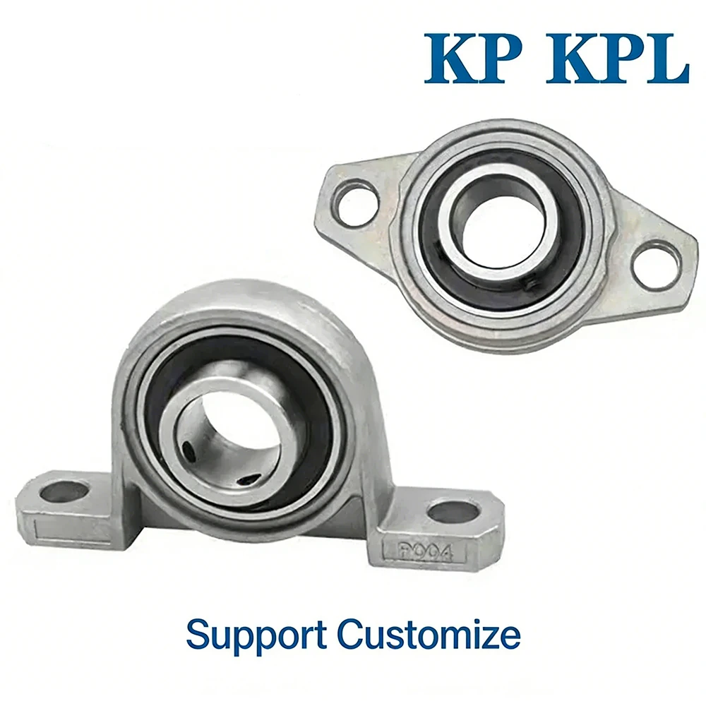 BoreBallBearingPillowBlockMountedSupportZincAlloyDiameter8mm-20mmKFL08KFL000KFL001KP08SteelSupportCustomize-AliExpress
