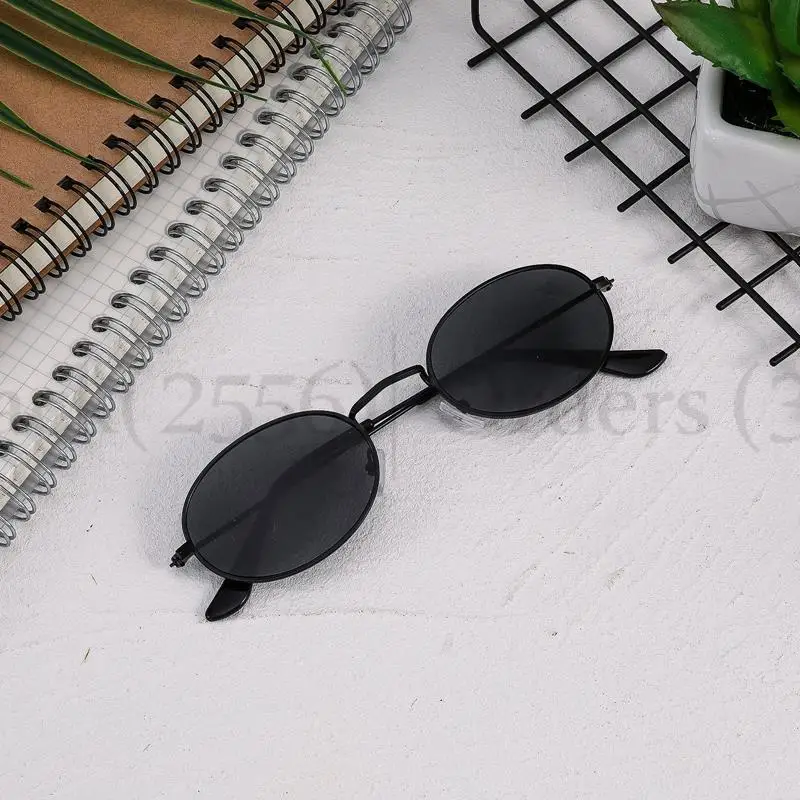 Classic Small Frame Oval Sunglasses Women/Men Brand Designer Alloy Mirror Sun Glasses Dropshipping In Stock Ship Within 24 Hours_voghion.com