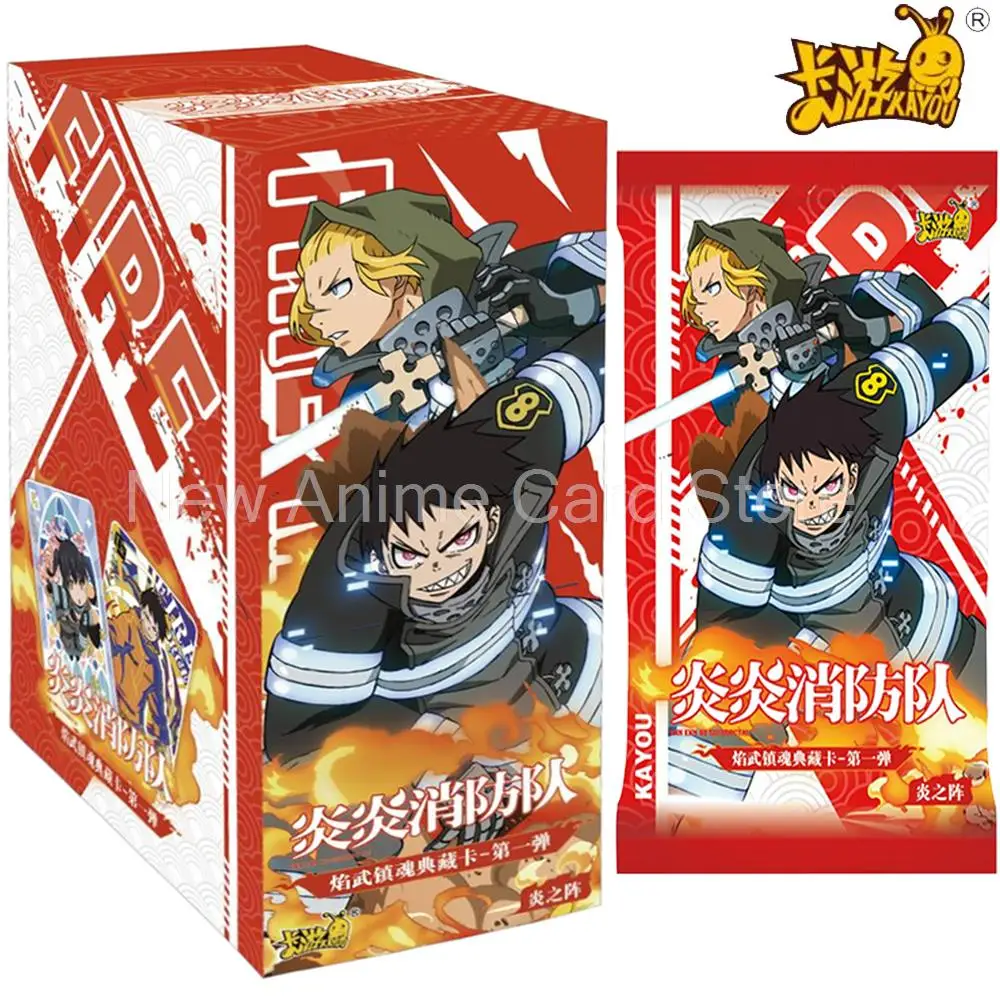 Anime Fire Force Cards Booster Box Collection Flame Wu Town Soul Anime  Character Rare LGR Dazzling Cards Game Toy Children Gift - AliExpress