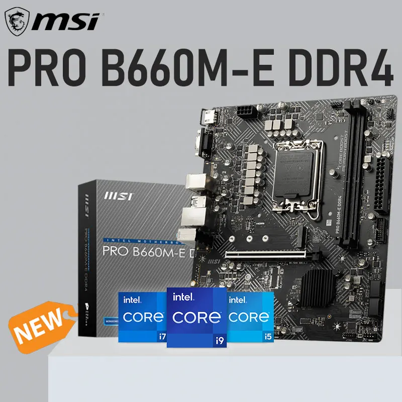 7枚セット】MSI PRO B660M-P DDR4マザーボードLGA1700 Pro B660M-A DDR4