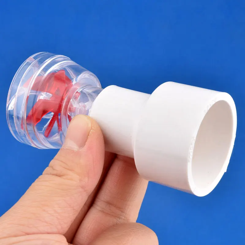 1Set DIY Auto-Rotierenden 5-Blatt Fan Wave Maker Kit für Aquarium Outlet Rohr Zubehör multi-funktionale Drehbare Düse Filter – Detail 7