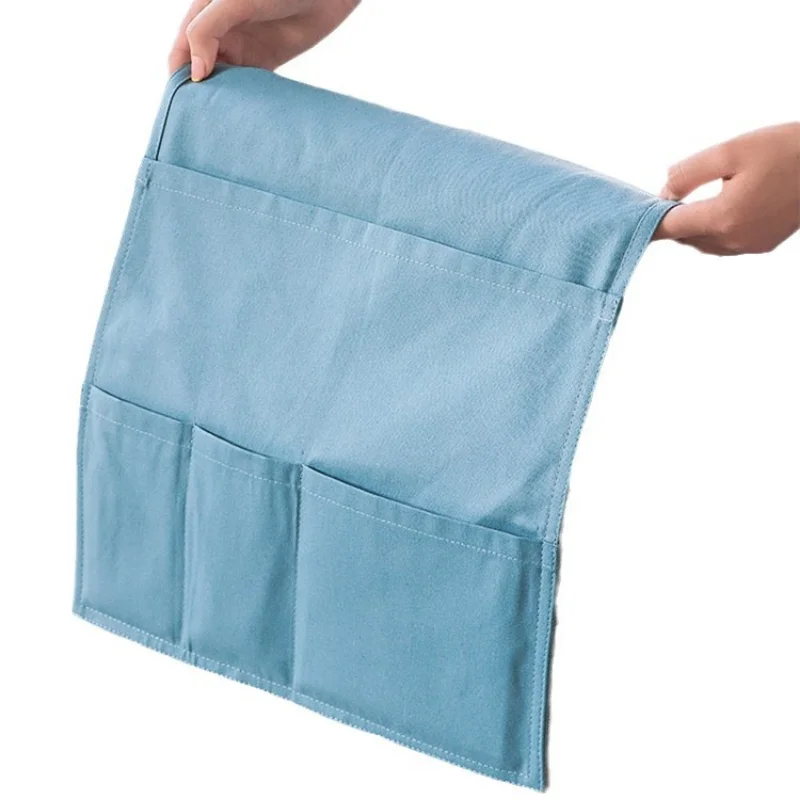 Sofa Armrest Storage Hanging Bag Home Fabric Remote Control Mobile Phone Sundries Multi-functional Storage Hanging Bag 5