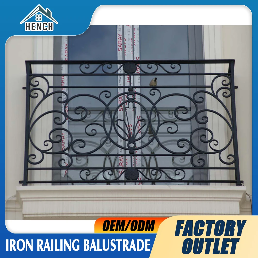 wrought iron railing balustrade balcony railing for sale