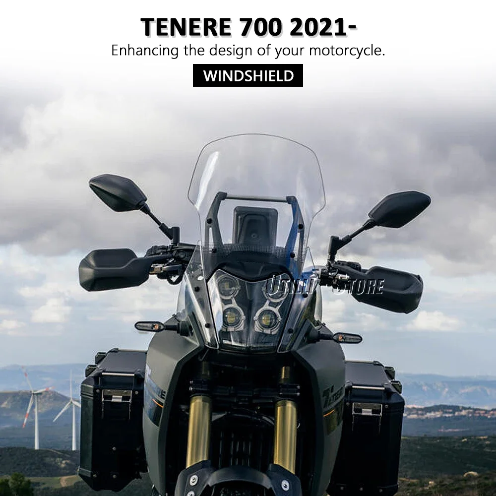 テネレ700 WRS ウインドデフレクター WRS - ウインドディフレクター (ラージタイプ) TENERE' 700 '19